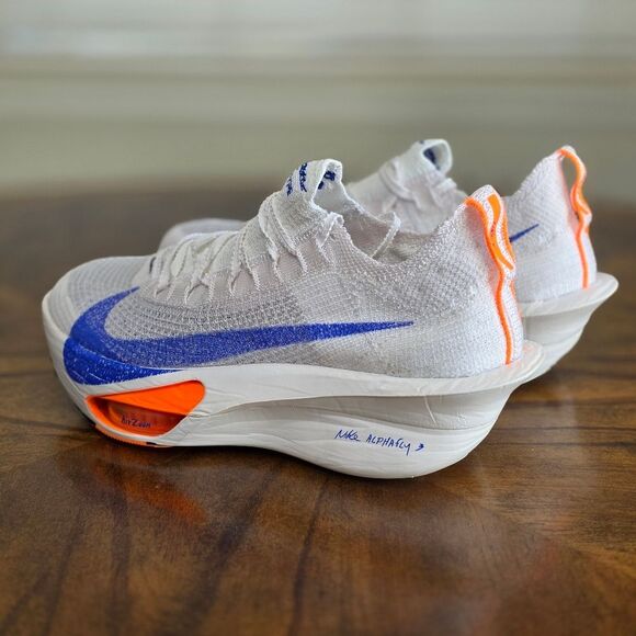 Nike Air Zoom Alphafly Next% 3 Blueprint Pack Running Shoes White Blue Women's 8 - Picture 6 of 16